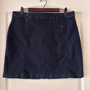 LOFT Denim Sailor Skirt